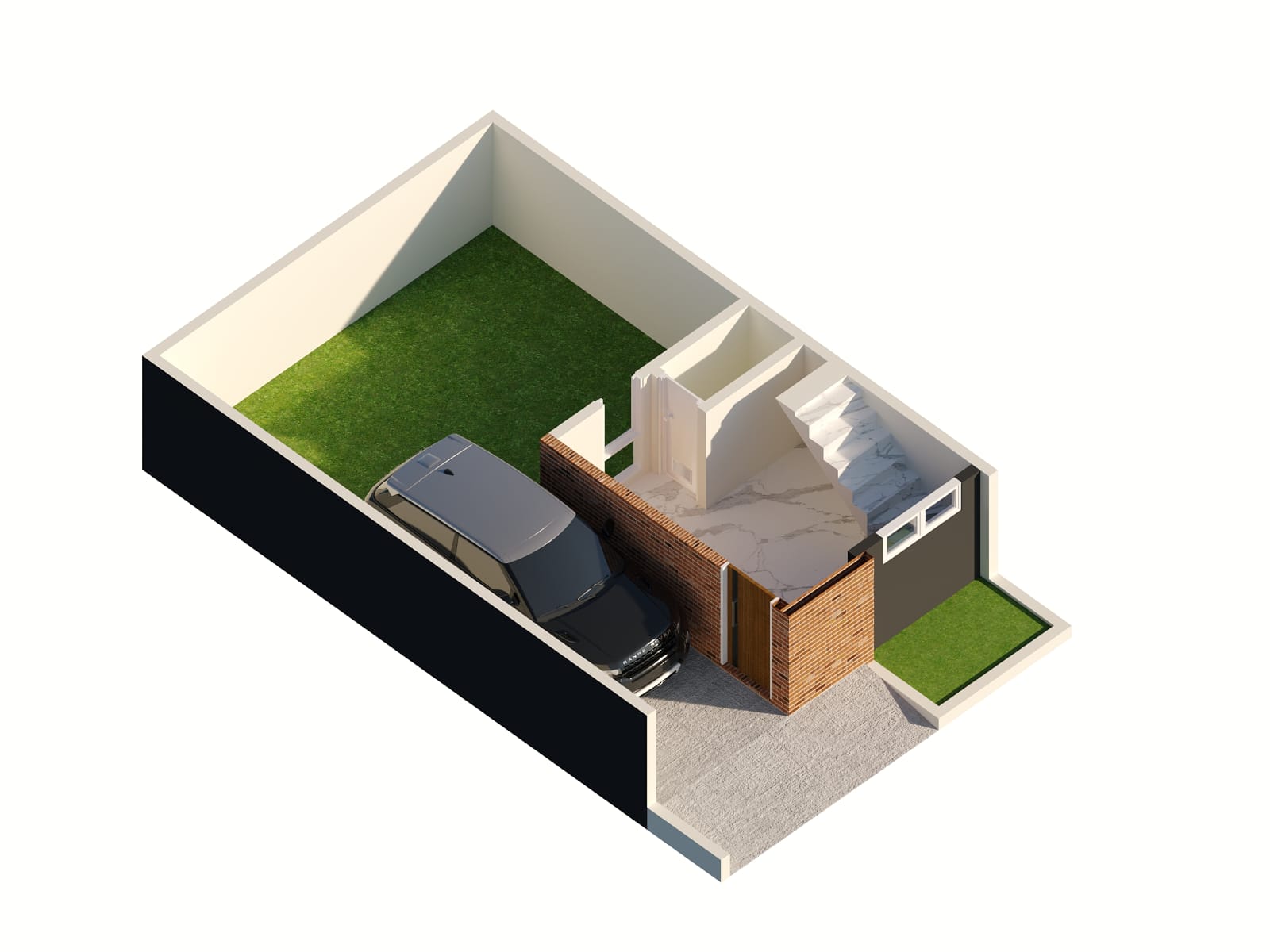 Carport dan area depan